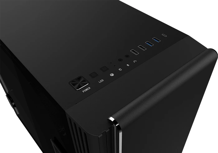 MSI Creator 400M, Glasfenster, schallgedämmt