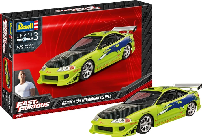 Revell Fast & Furious Brian's 1995 Mitsubishi Eclipse