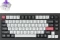 Keychron Q1 HE, Carbon Black, 75%, PBT, LEDs RGB, Gateron 2.0 Magnetic Nebula, USB/Bluetooth, US Vorschaubild
