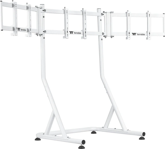 Thermaltake Triple Monitor Stand Snow für Racing Simulator Cockpit GR500, weiß