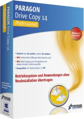 Paragon Drive Copy 14.0 Professional Edition (deutsch) (PC)