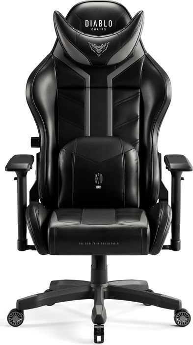 Diablo Chairs X-Ray 2.0 King Gamingstuhl, schwarz/grau