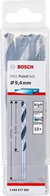 Bosch Professional HSS PointTeQ Spiralbohrer, 9.4x81x125mm, 10 Stück