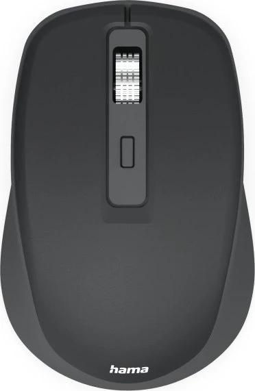Hama WM-450 Silent Wireless Multi-Device Mouse schwarz/grau, USB/Bluetooth