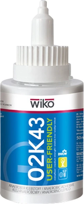 Wiko 02K43UF Schraubensicherung mittelfest, 50ml