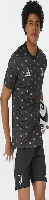 adidas Juventus Turin Pre-Match Trikot kurzarm schwarz (Herren)
