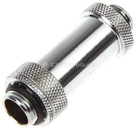 Bitspower G1/4" verstellbare Aquapipe II [41-69mm] glänzend silber