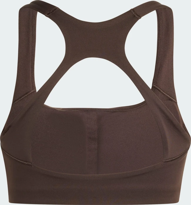 adidas Optime Workout Medium-Support Sport-BH aurora coffee (Damen)