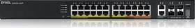 Zyxel XGS2220 Rackmount Gigabit Managed Switch, 26x RJ-45, 4x SFP+, 400W PoE++ (XGS2220-30HP-EU0101F)