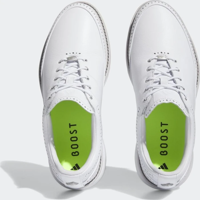adidas Modern Classic 80 Spikeless cloud white/matte silver/lucid lemon