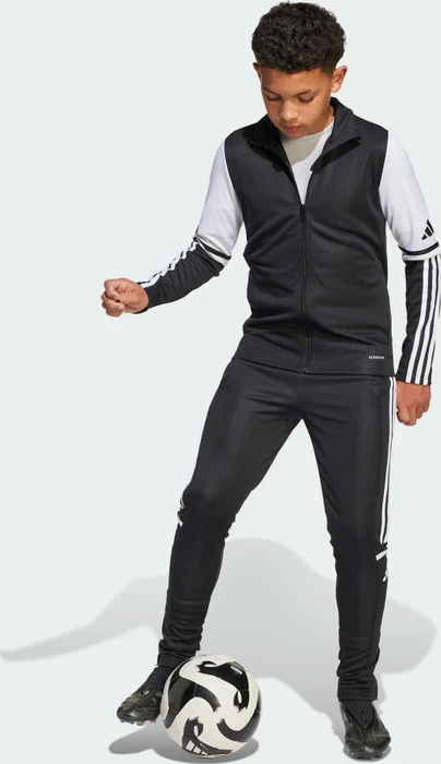 adidas Squadra 25 Trainingshose lang schwarz/weiß (Junior)