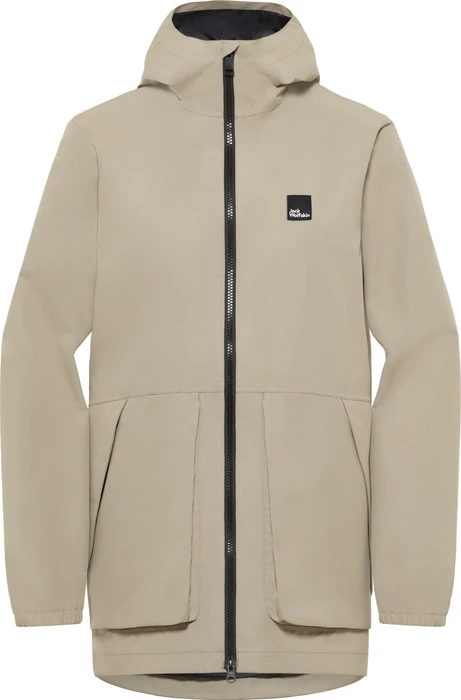 Jack Wolfskin Terraview 2L Funktionsmantel stone (Damen)