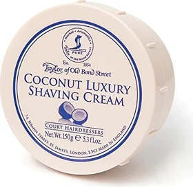Taylor of Old Bond Street Coconut Luxury Rasiercreme, 150g