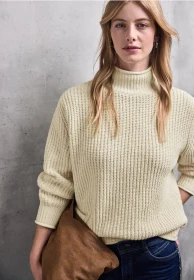 Street One Turtleneck Pullover soft beige (Damen)