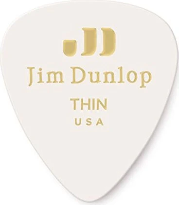Dunlop Celluloid White Pick