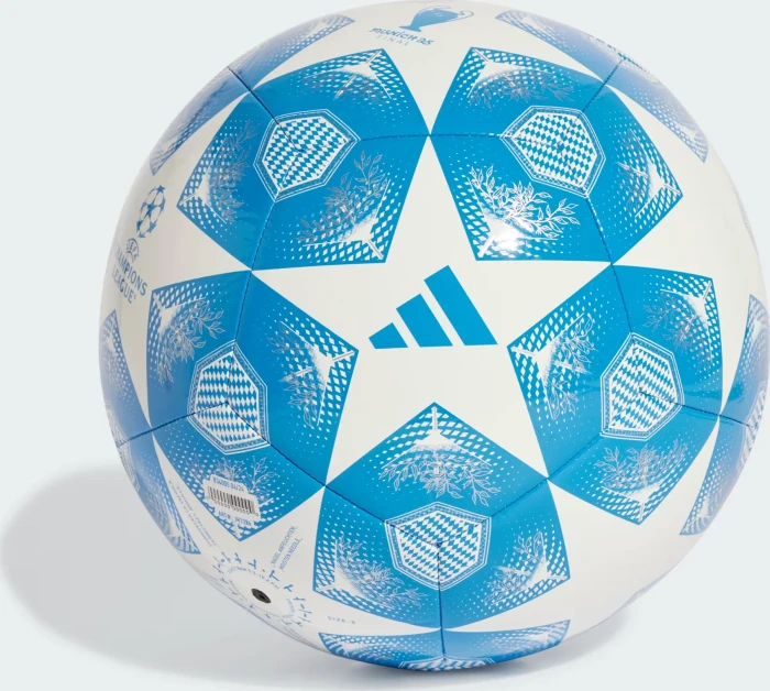 adidas UCL 2024/2025 Knockout Phase Club Fußball bright blue/white/silver metallic
