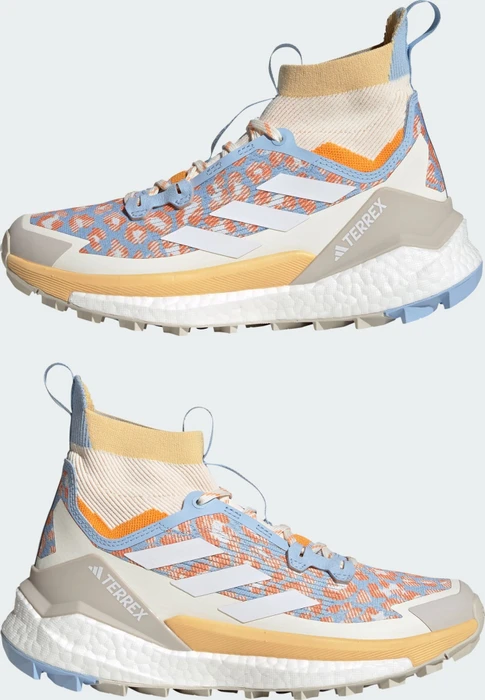 adidas Terrex Free Hiker 2.0 glow blue/cloud white/pure tangerine (Damen)