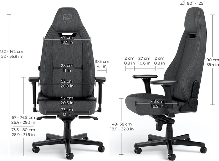 noblechairs Legend TX Gamingstuhl, anthrazit