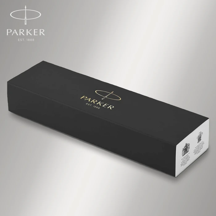 Parker IM dark espresso, rechte Hand, fein, Geschenkbox