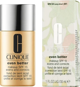 Clinique Even Better Evens and Corrects Makeup Foundation WN54 honey wheat LSF15, 30ml
