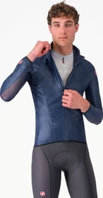 Castelli Aria Shell Fahrradjacke belgian blue (Herren)