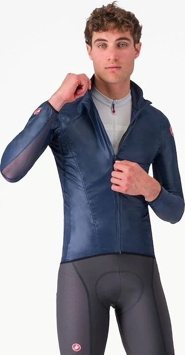 Castelli Aria Shell Fahrradjacke belgian blue (Herren)