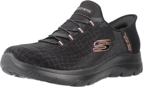 Skechers Slip-Ins Summits Classy Night schwarz/gelt (Damen)