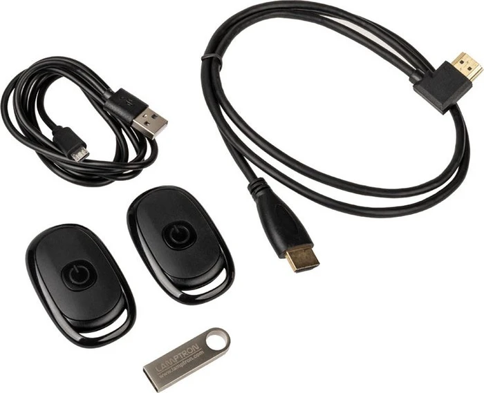 Lamptron HM070LIFT Externer Hardware Monitor, Aufklappmechanismus, 7"