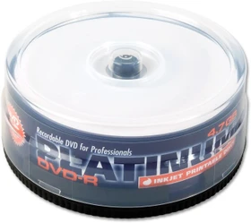 BestMedia Platinum DVD-R 4.7GB, 8x, 25er Spindel, printable