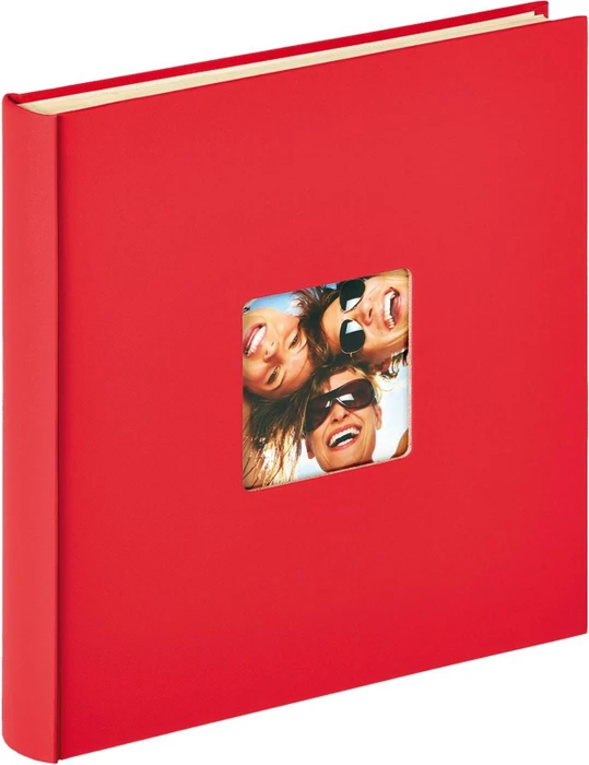 Walther Design Selbstklebe Fotoalbum Fun 33.5x33 rot