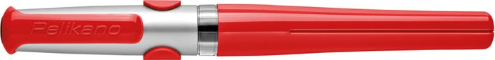 Pelikan Pelikano rot/grau, rechte Hand, mittel, Faltschachtel