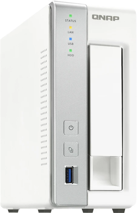 QNAP Turbo Station TS-131P, 1GB RAM, 1x RJ-45 1000Base-T, 3x USB-A 3.0
