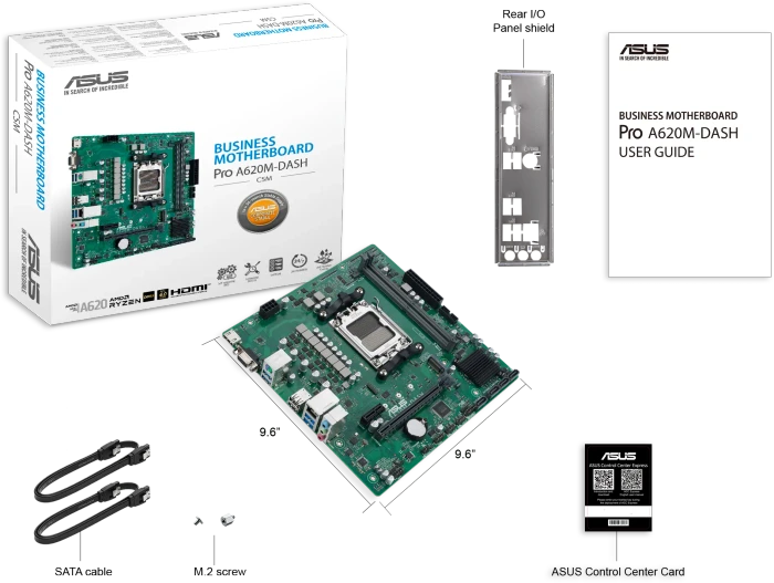 ASUS Pro A620M-DASH-CSM (AMD AM5)