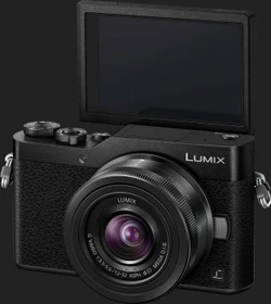Panasonic Lumix DC-GX800 schwarz mit Objektiv Lumix G Vario 12-32mm 3.5-5.6 ASPH OIS und Lumix G Vario 35-100mm 4.0-5.6 OIS