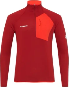 Mammut Aenergy Light ML Half Zip Funktionsshirt langarm dark mammut red/mammut red (Herren)