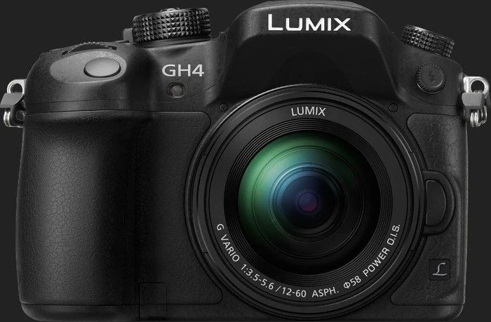 Panasonic Lumix DMC-GH4 mit Objektiv Lumix G Vario 12-60mm 3.5-5.6 ASPH Power OIS