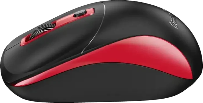 Genius NX-7123 Copilot Wireless Optical Mouse schwarz/rot, USB