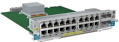 HP Gigabit Switch, 20x RJ-45, 4x SFP, PoE+