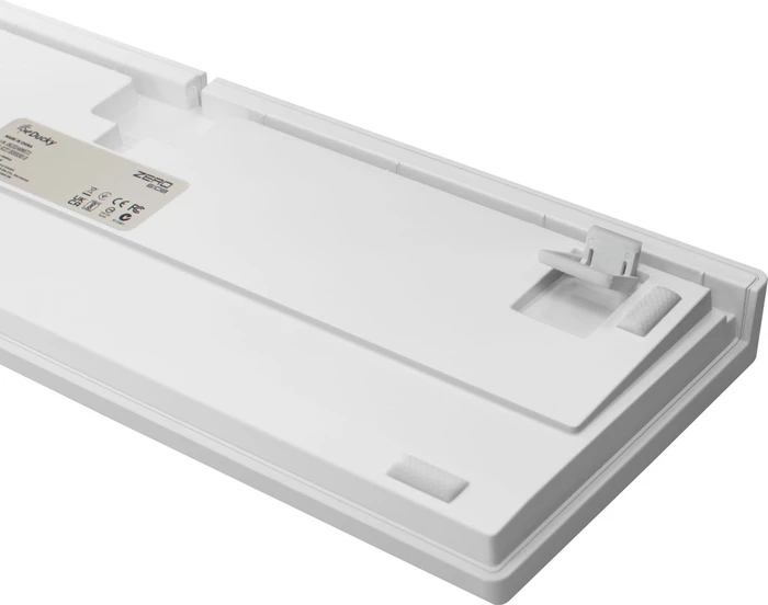Ducky Zero 6108 Wireless, Pure White, LEDs RGB, MX2A RGB RED, USB/Bluetooth, ND