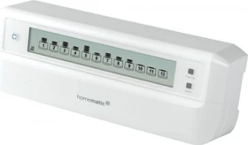 eQ-3 Homematic IP Wired Fußbodenheizungscontroller 12-fach 24V, Heizungssteuerung (155511A0)
