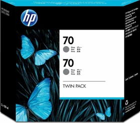 HP Tinte 70 grau, 2er-Pack