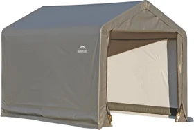 ShelterLogic Shed-in-a-Box Foliengerätehaus 5.4m² grau