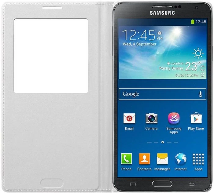 Samsung S-View Cover für Galaxy Note 3 weiß