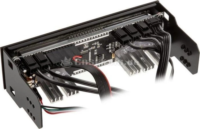 BitFenix Recon schwarz, 5.25" Lüftersteuerung 5-Kanal