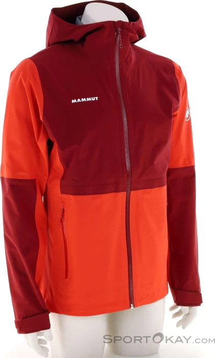 Mammut Linard Guide HS Hooded Funktionsjacke mammut red (Herren)