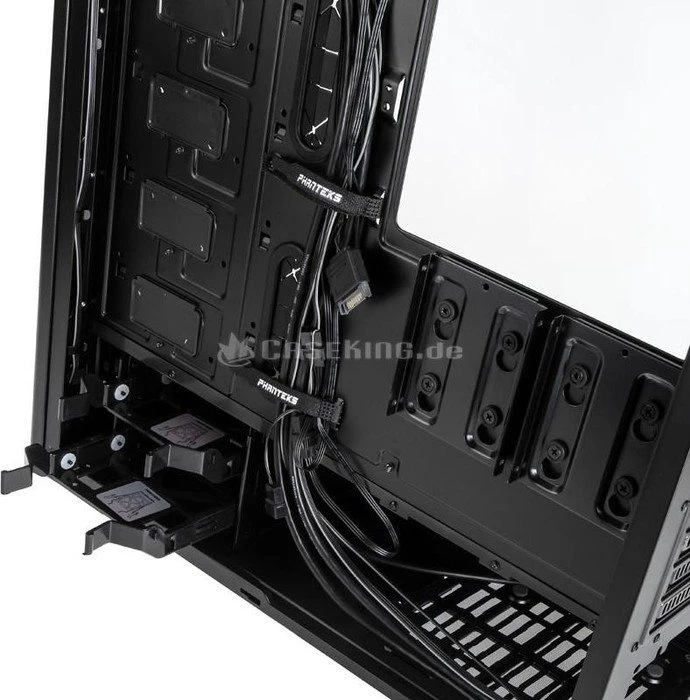 Phanteks Eclipse P400 Tempered Glass Edition, schwarz, Glasfenster