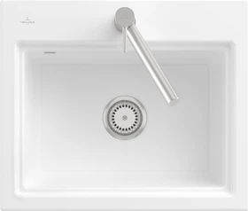 Villeroy & Boch Subway Style 60 S Einbau Becken mittig snow white