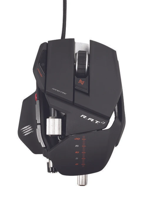 MadCatz Cyborg R.A.T. 7 Gaming Mouse schwarz matt, USB
