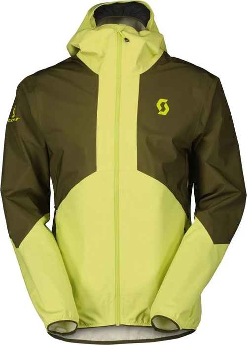 Scott Explorair Light Dryo 2.5L Funktionsjacke bitter yellow/fir green (Herren)
