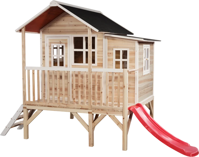 Exit Toys Exit Loft 350 Holz Spielhaus natur